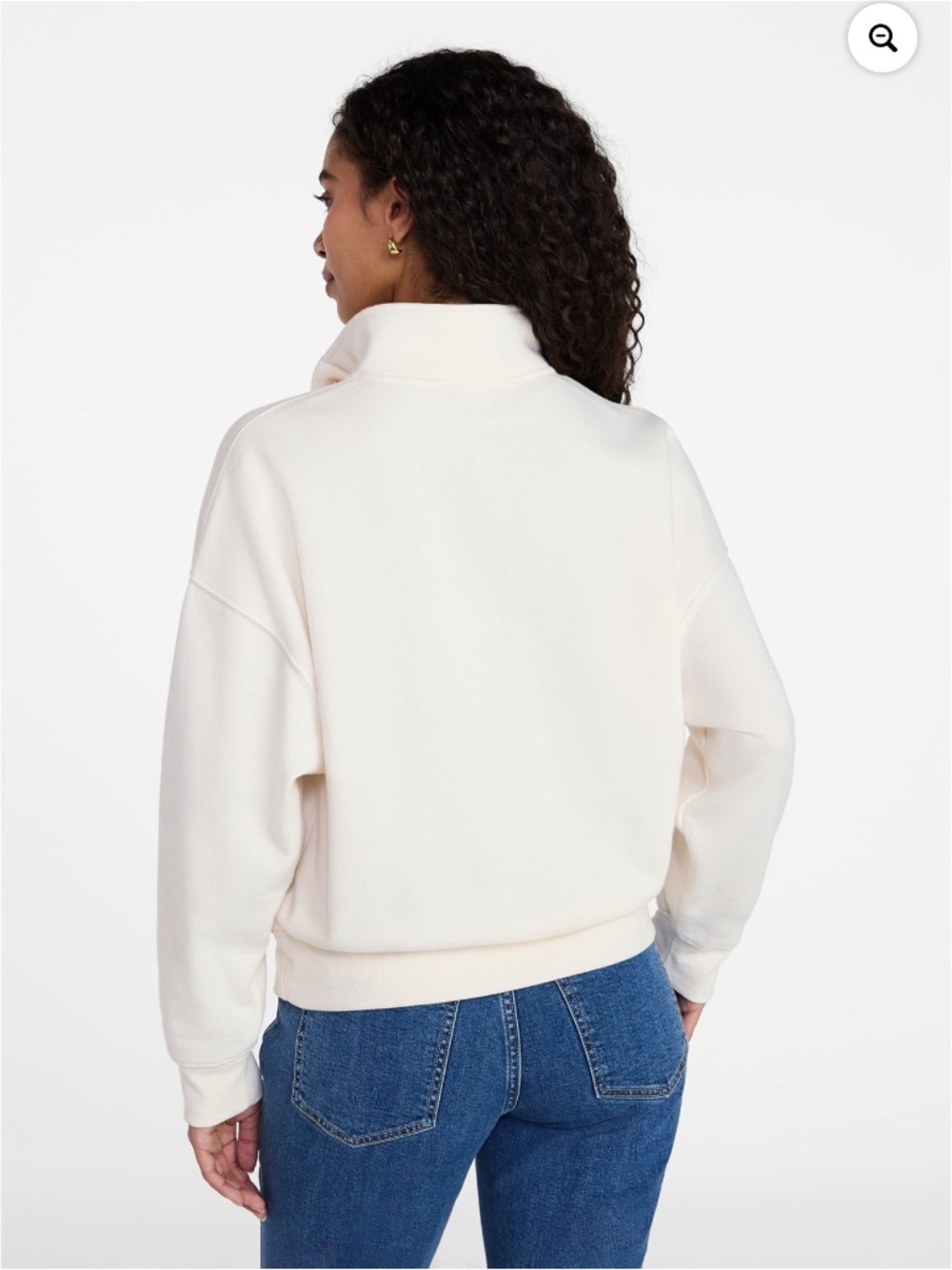 Time and Tru Women’s Mother of Pearl Quarter Button Fleece LS Top Size XXL NWT - Picture 4 of 8